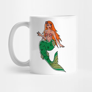 Mermaid Pin Up Mug